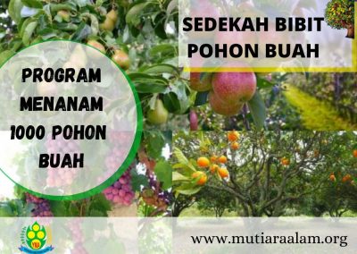 Sedekah 1000 Pohon Buah